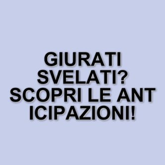 Anticipazioni sul serale di Amici 24: giurati svelati prima della registrazione