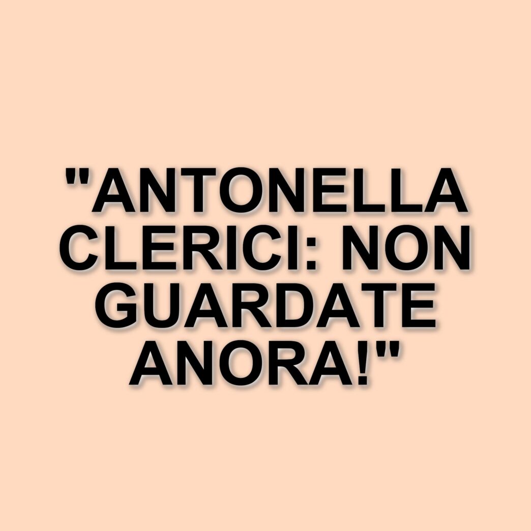 Antonella Clerici boccia il film Anora: “Non sprecate soldi per vederlo”