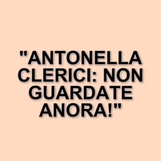Antonella Clerici boccia il film Anora: “Non sprecate soldi per vederlo”