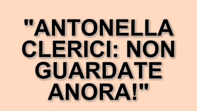 Antonella Clerici boccia il film Anora: “Non sprecate soldi per vederlo”
