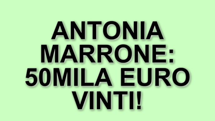 Antonia Marrone trionfa ad Affari Tuoi: da Casoria a 50mila euro, la sua avventura televisiva