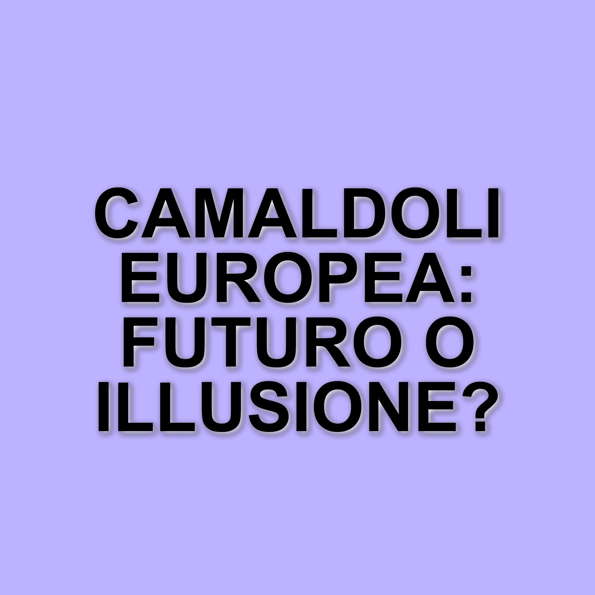 Antonio Tajani e la proposta di una nuova Camaldoli europea: un progetto politico per il futuro