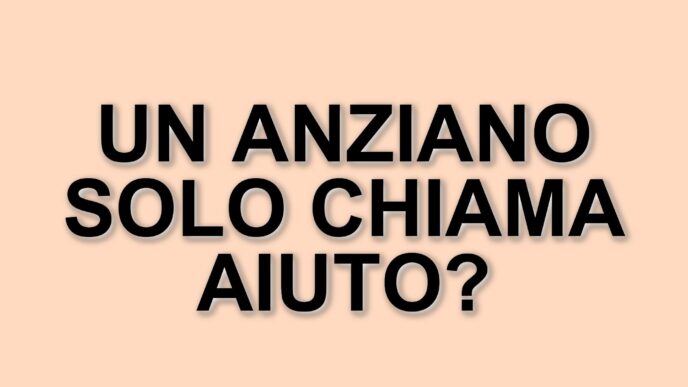 Anziano vedovo di 95 anni chiama i carabinieri per sentirsi meno solo: la storia di un incontro umano