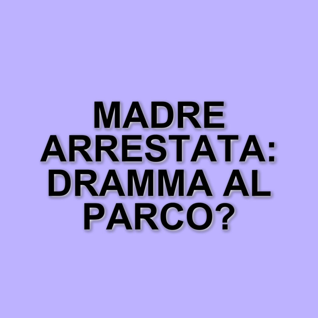 Arrestata madre che costringeva la figlia di 9 anni a vendere droga al parco giochi di Cerese