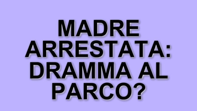 Arrestata madre che costringeva la figlia di 9 anni a vendere droga al parco giochi di Cerese