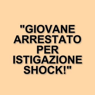 Arrestato un 18enne per istigazione al suicidio: il caso di Andrea Prospero a Perugia