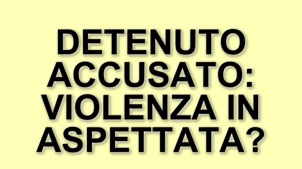 Arrestato Un Detenuto Di San Vittore Per Violenza Sessuale Su Una Psicologa