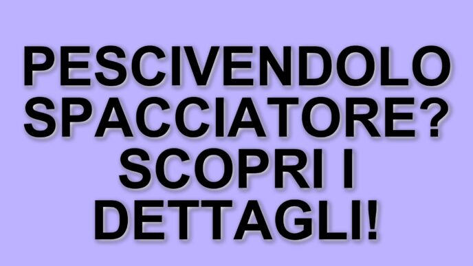 Arrestato un pescivendolo a Crotone per spaccio di cocaina: operazione della Polizia di Stato