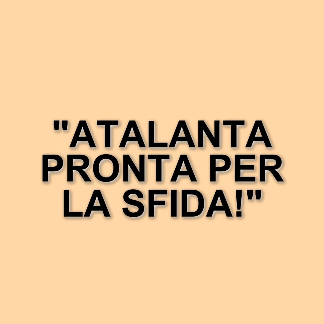 Atalanta: recupero in vista della sfida contro la Fiorentina dopo la pausa per le nazionali