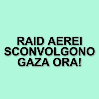 Attacco a Khan Younis: la Striscia di Gaza colpita da raid aerei israeliani