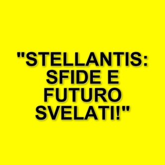 Audizione di Elkann alla Camera: il futuro di Stellantis e le sfide del settore automotive