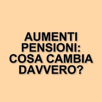 Aumenti per pensioni minime e invalidi: le novità di aprile 2025