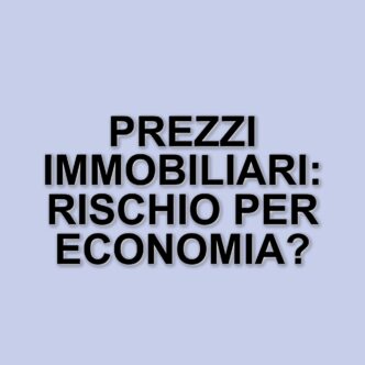 Aumento dei prezzi immobiliari: la BCE sottolinea sproporzioni e rischi per l'economia