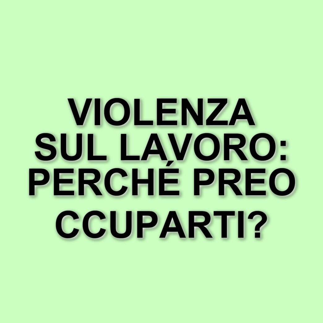 Aumento delle molestie e violenze sul lavoro: dati allarmanti nel 2023