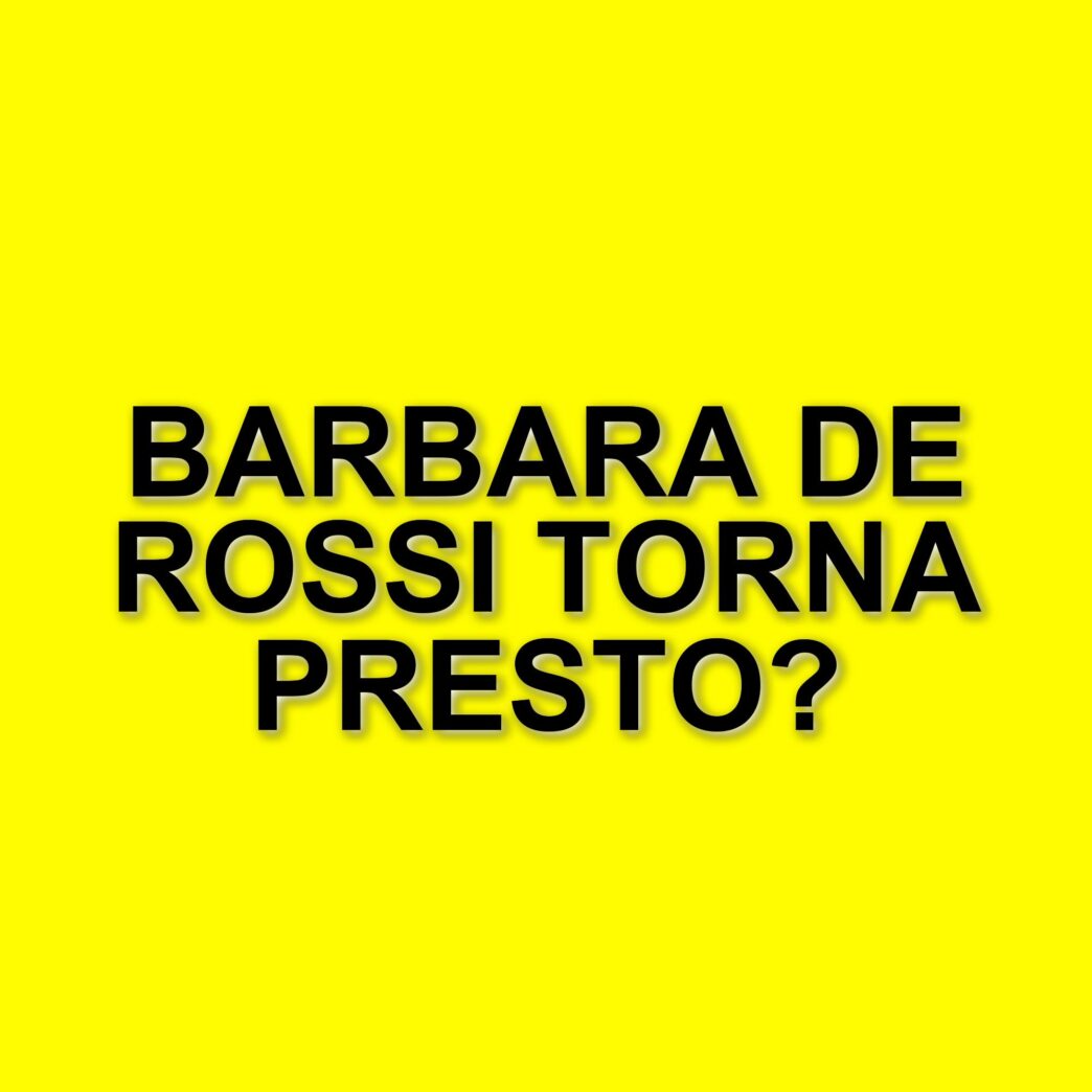 Barbara De Rossi: il malore che ha preoccupato i fan e il suo ritorno alla normalità