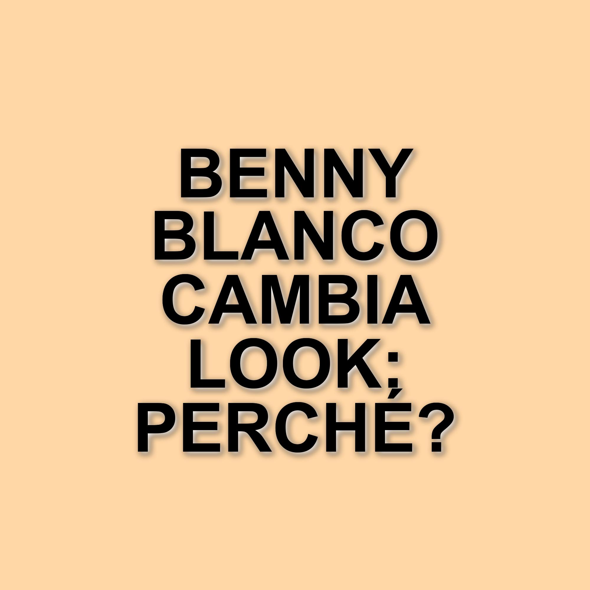 Benny Blanco si lascia convincere a sistemare il monociglio: il racconto di Selena Gomez