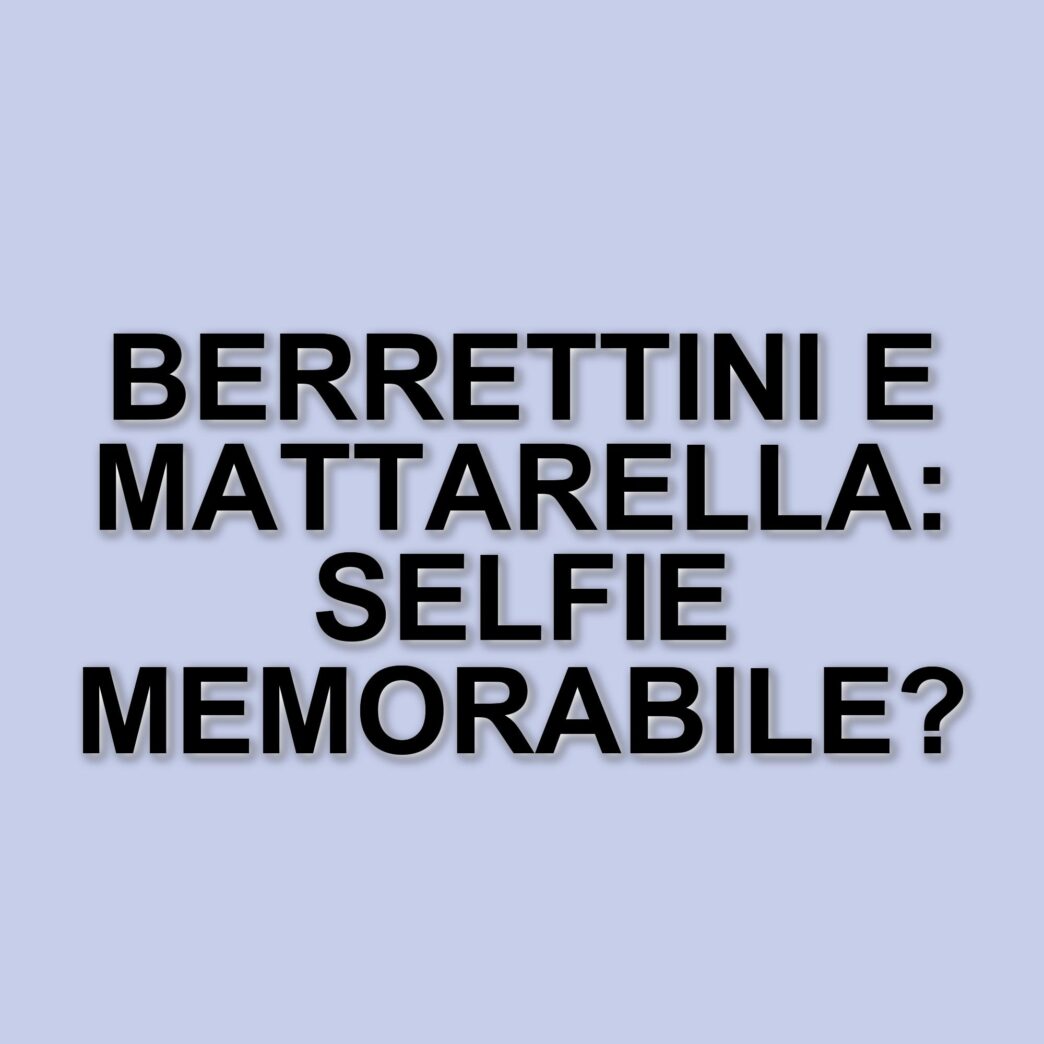 Berrettini racconta la sua visita al Quirinale: tra formalità e selfie con Mattarella