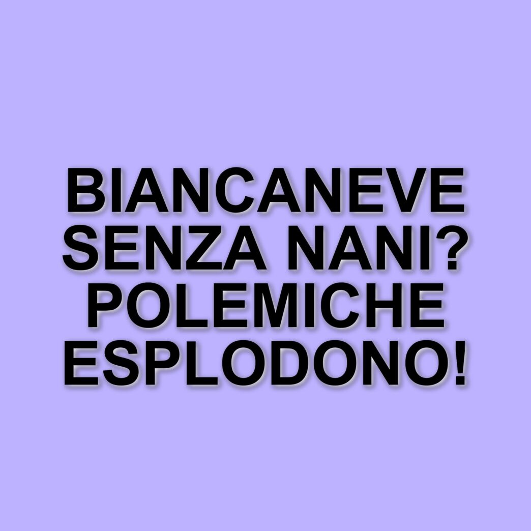 Biancaneve: il nuovo film Disney elimina i sette nani e solleva polemiche nel mondo del cinema