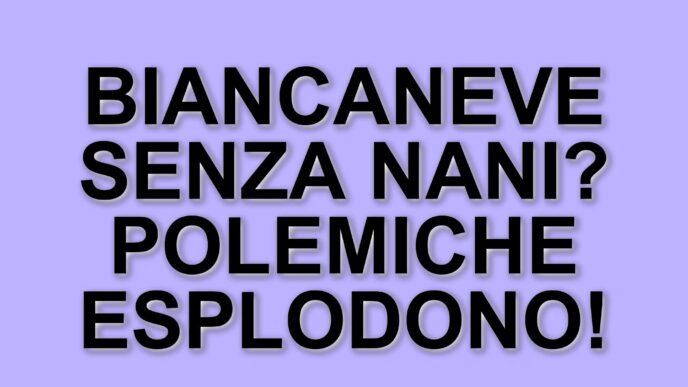 Biancaneve: il nuovo film Disney elimina i sette nani e solleva polemiche nel mondo del cinema