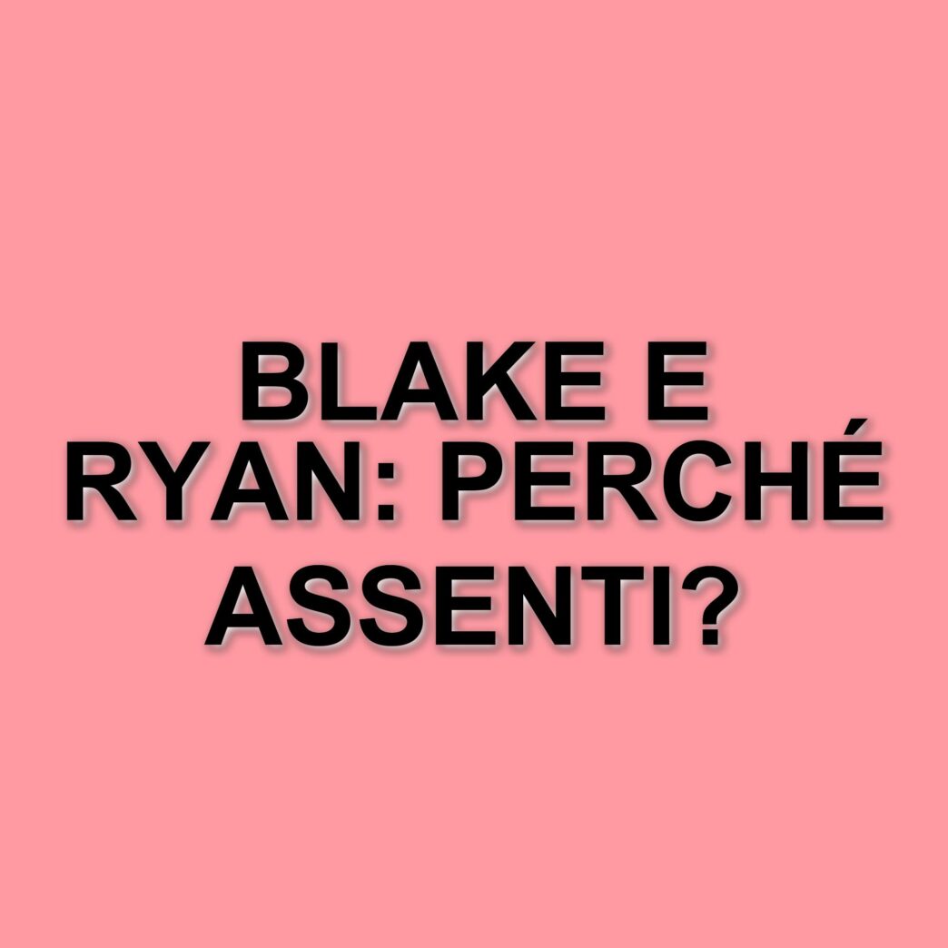 Blake Lively e Ryan Reynolds assenti al Met Gala 2025: ecco cosa sappiamo