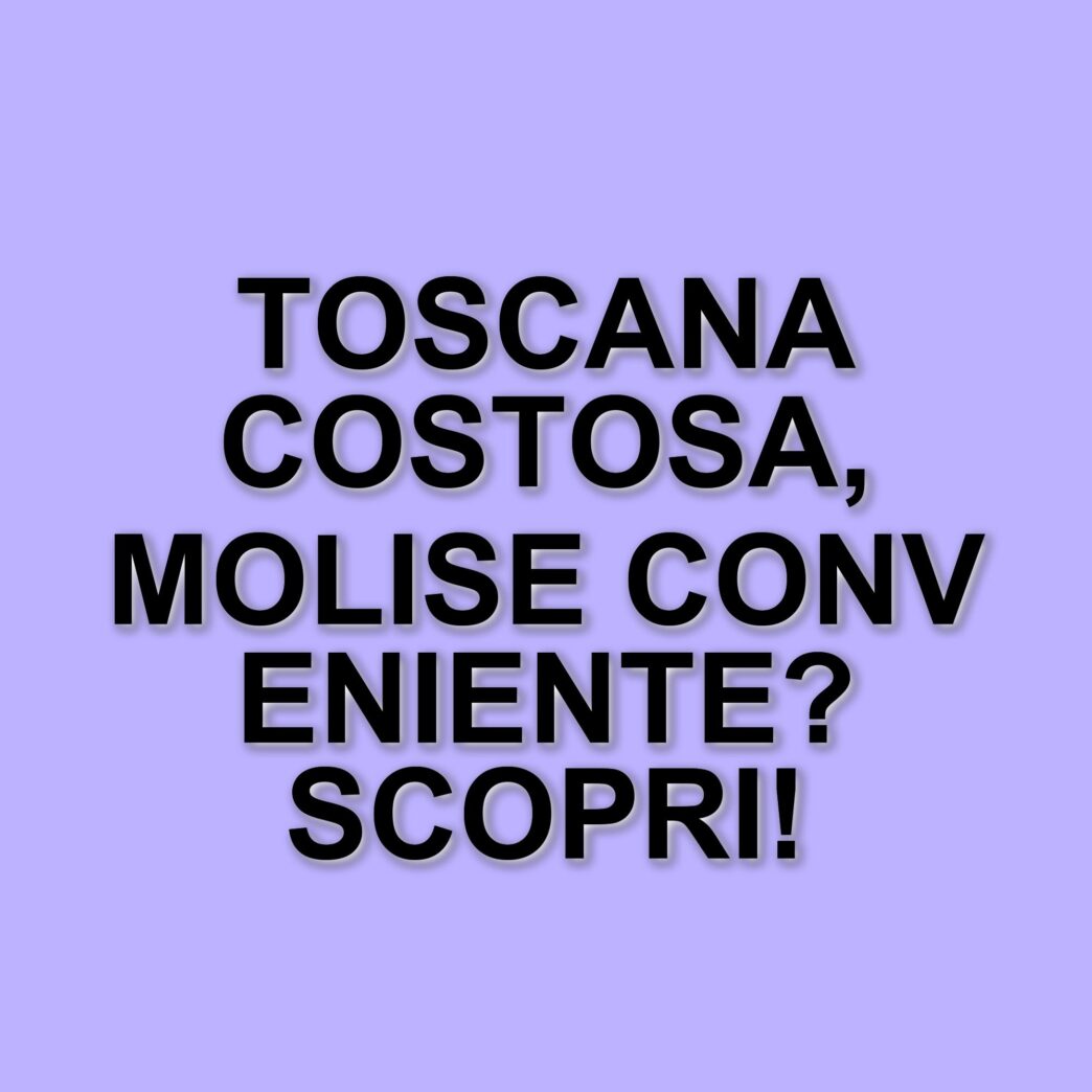 Bollette dell'acqua: Toscana la più costosa, Molise la più economica nel 2024