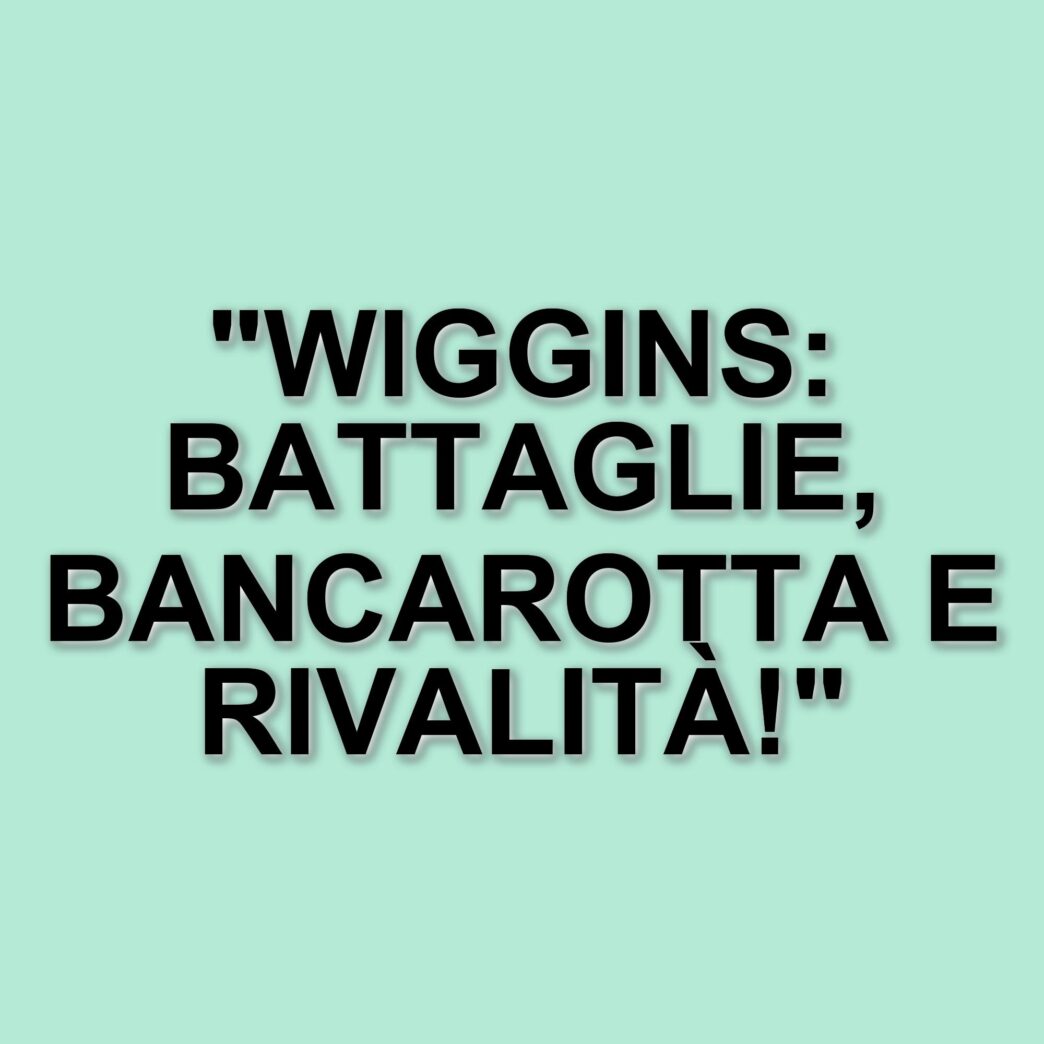 Bradley Wiggins racconta la sua battaglia contro la bancarotta e il confronto con Armstrong e Ullrich