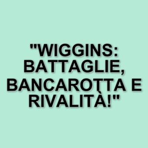 Bradley Wiggins racconta la sua battaglia contro la bancarotta e il confronto con Armstrong e Ullrich