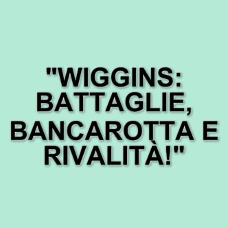 Bradley Wiggins racconta la sua battaglia contro la bancarotta e il confronto con Armstrong e Ullrich