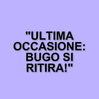 Bugo annuncia il ritiro definitivo dalla musica: l'ultimo concerto il 1 aprile 2025 a Milano