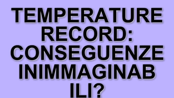 Cambiamento climatico: il 2024 segna un anno record di temperature e conseguenze devastanti