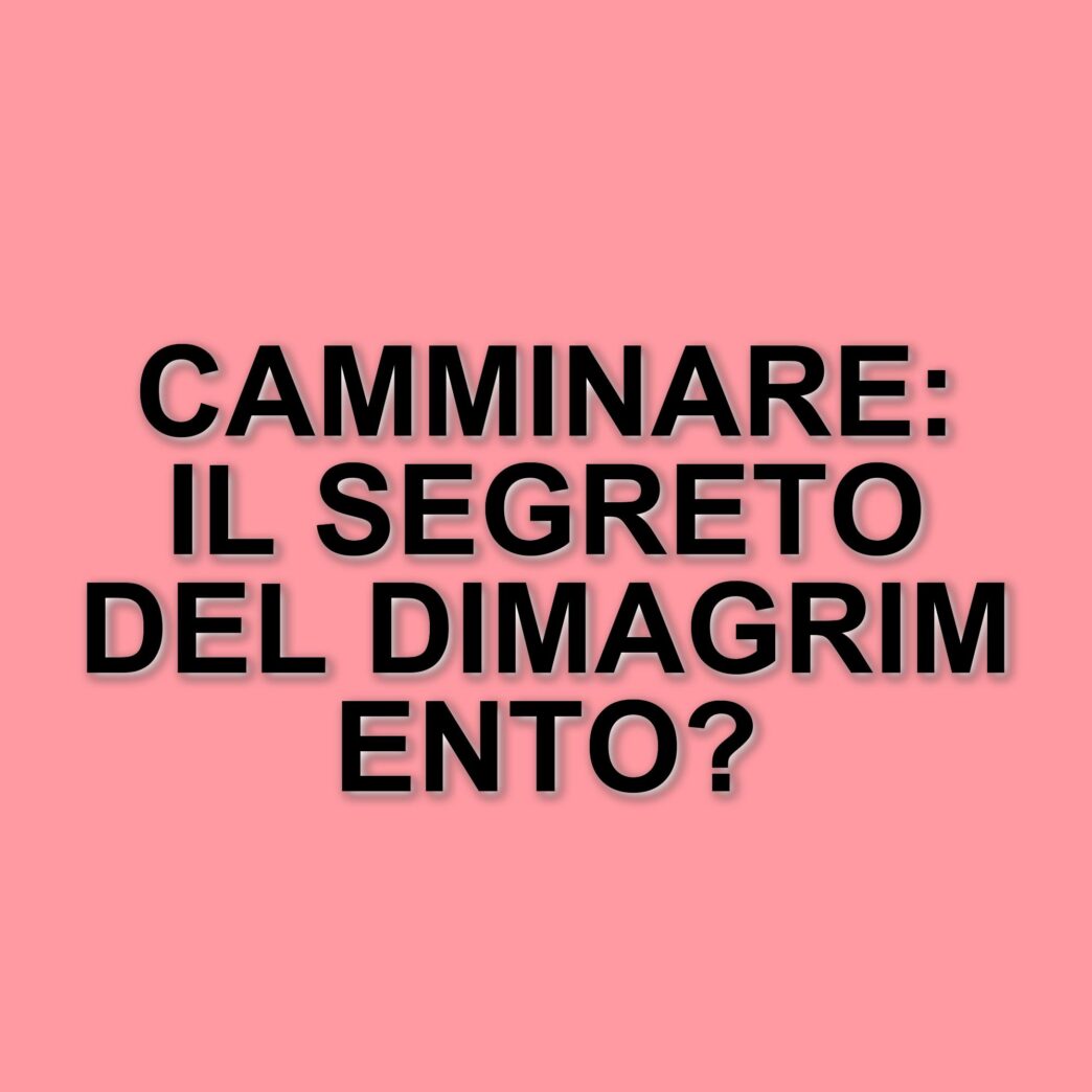 Camminare per dimagrire: i consigli di Alex Frustaci per ottenere risultati efficaci