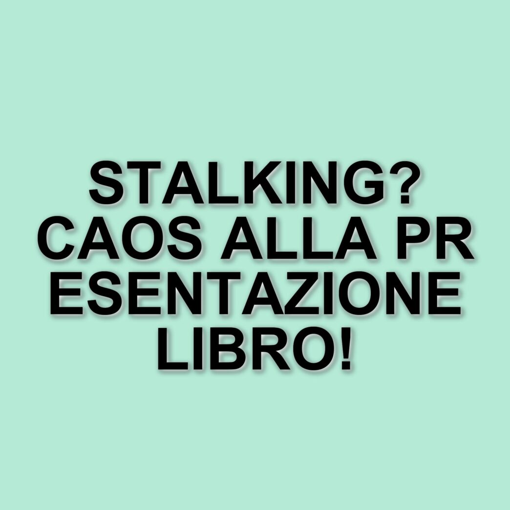 Caos alla presentazione del libro di Serena Mazzini: Selvaggia Lucarelli denuncia stalking