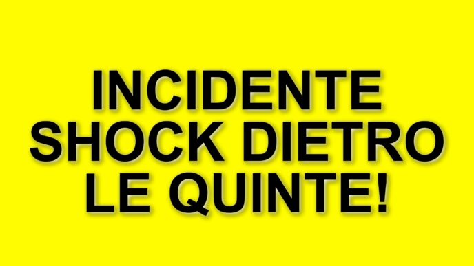 Carlo Amleto si fa male dietro le quinte di Stasera tutto è possibile: il curioso incidente