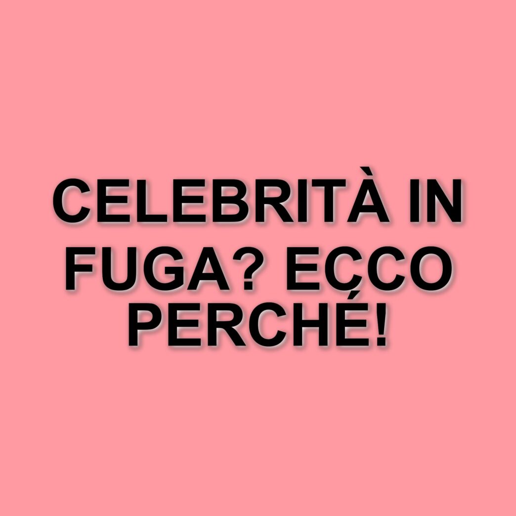 Celebrità in fuga: il trasferimento all'estero dopo la rielezione di Trump