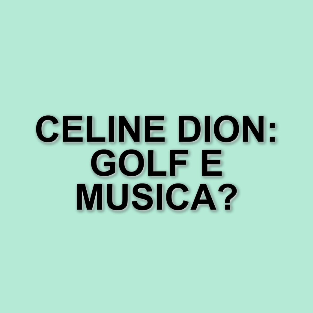 Celine Dion si diverte a Las Vegas: una giornata di golf e musica con i figli
