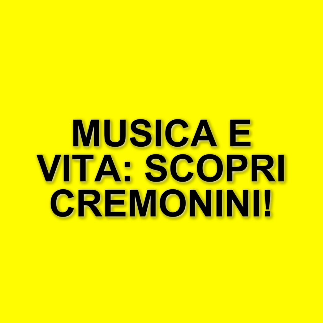 Cesare Cremonini: Un viaggio tra musica e vita, dalla felicità all'introspezione