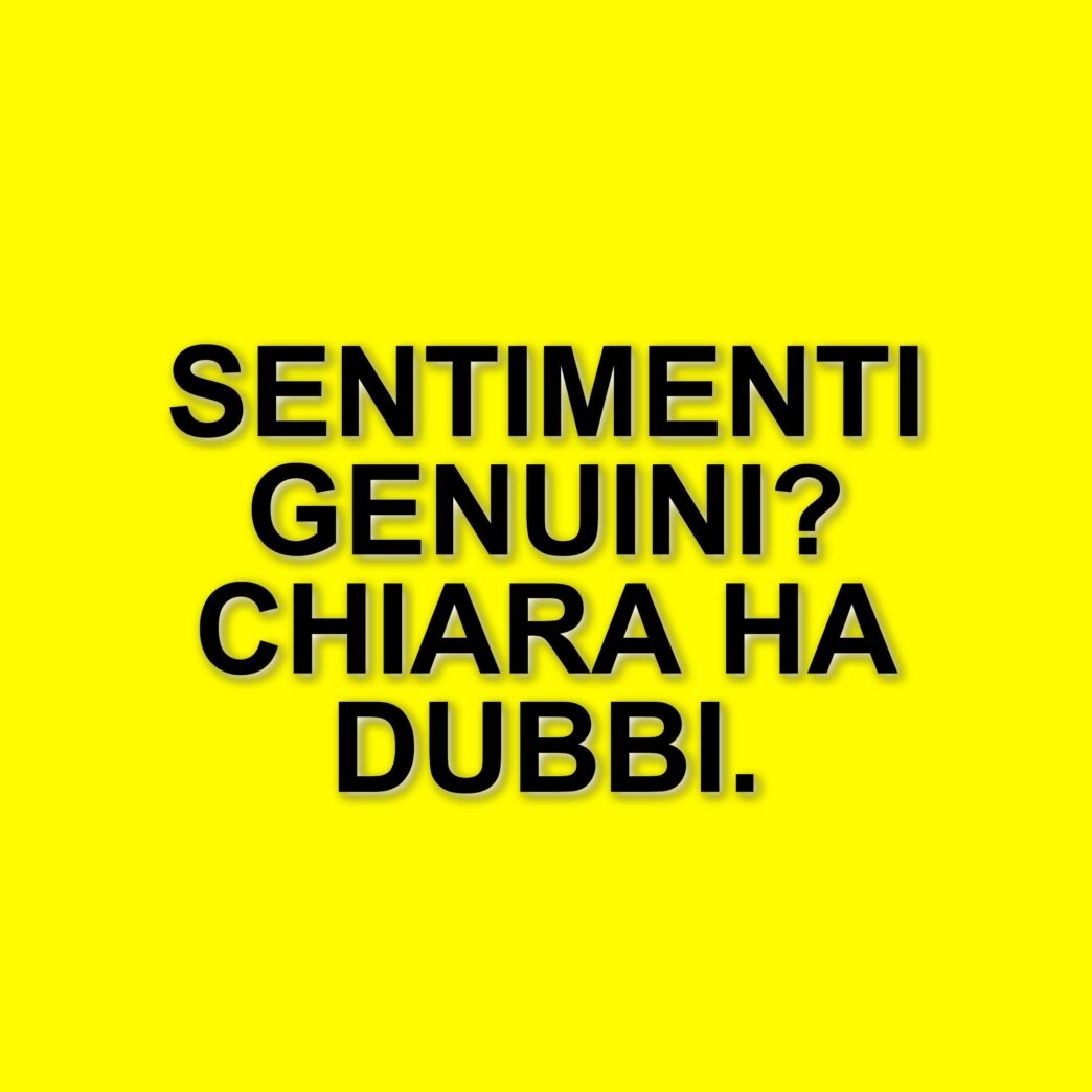 Chiara Cainelli esprime dubbi sul fidanzato Alfonso D’Apice al Grande Fratello