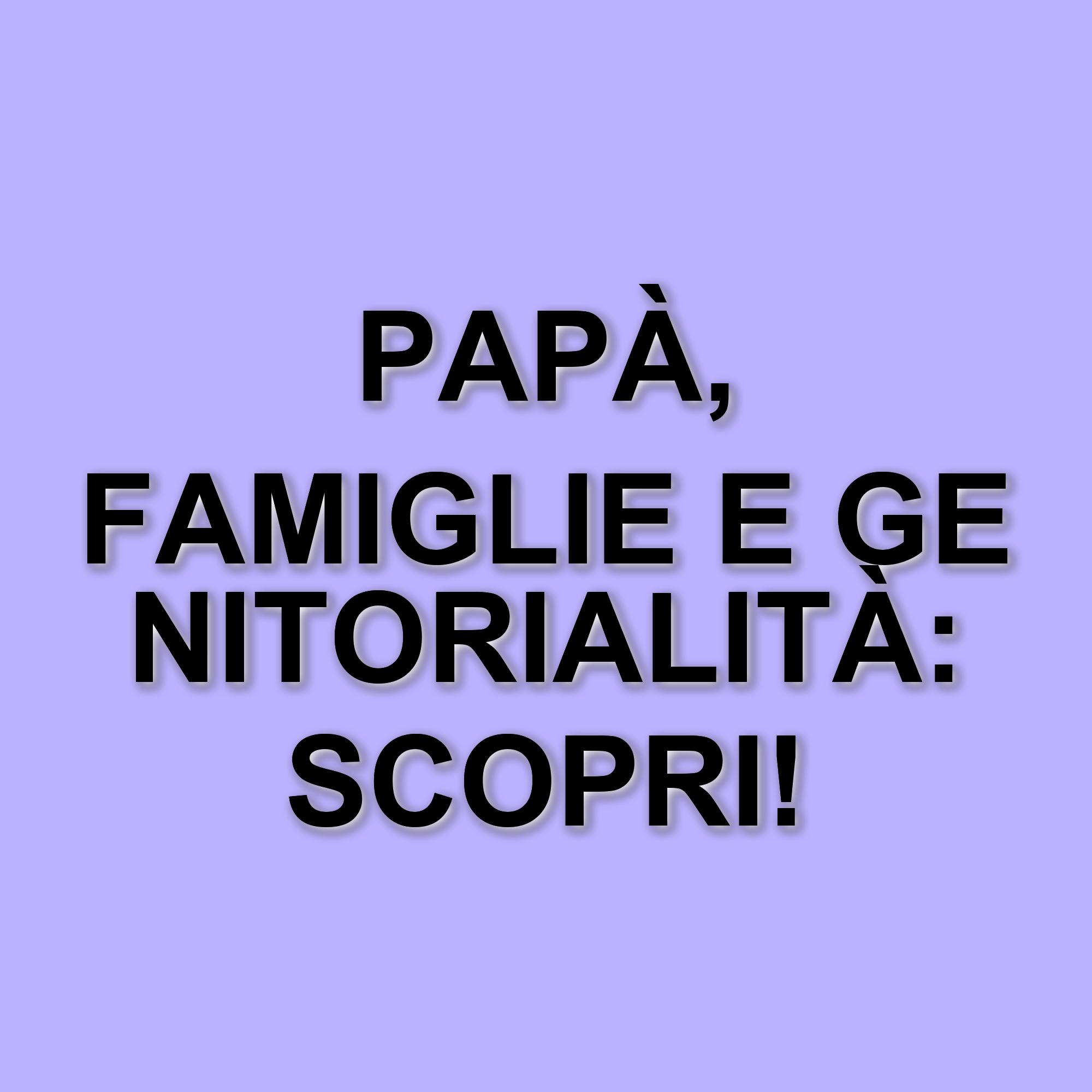 Chiara Maci celebra i papà e le famiglie monogenitoriali: una riflessione sulla genitorialità