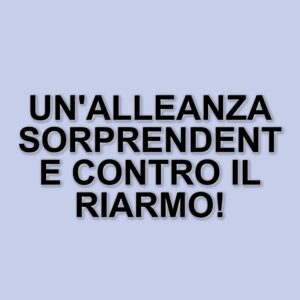 Christian De Sica e Marco Travaglio: un'inaspettata alleanza contro il riarmo