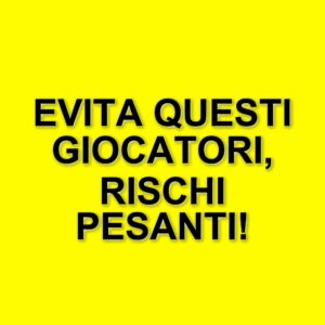 Cinque giocatori da evitare nel finale di campionato di Serie A: le scelte dei fantallenatori
