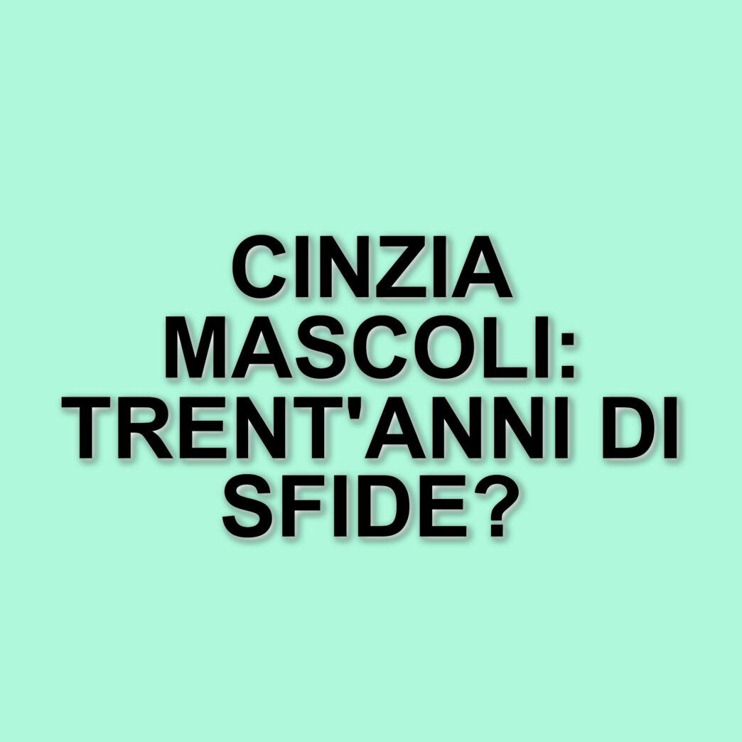 Cinzia Mascoli: La storia dietro Valeriana e la lotta per i diritti degli attori