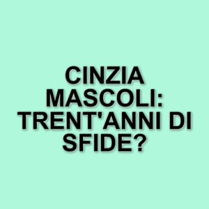 Cinzia Mascoli: La storia dietro Valeriana e la lotta per i diritti degli attori