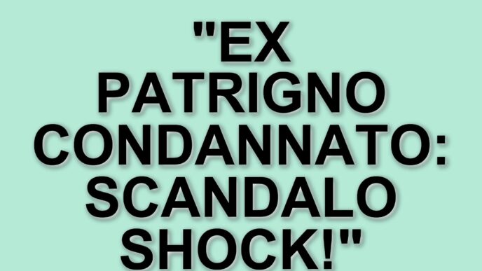 Condanna a cinque anni e mezzo per un ex patrigno accusato di abusi sessuali su una minorenne