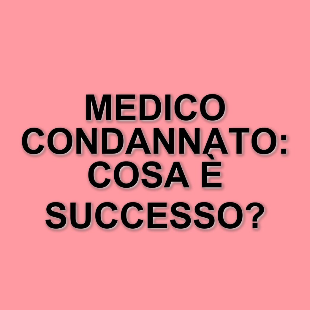 Condannato medico per omicidio colposo: il caso delle ex Officine Grandi Riparazioni