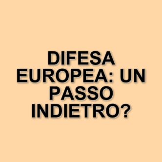 Consiglio europeo del 20 marzo: un passo indietro per la difesa comune europea
