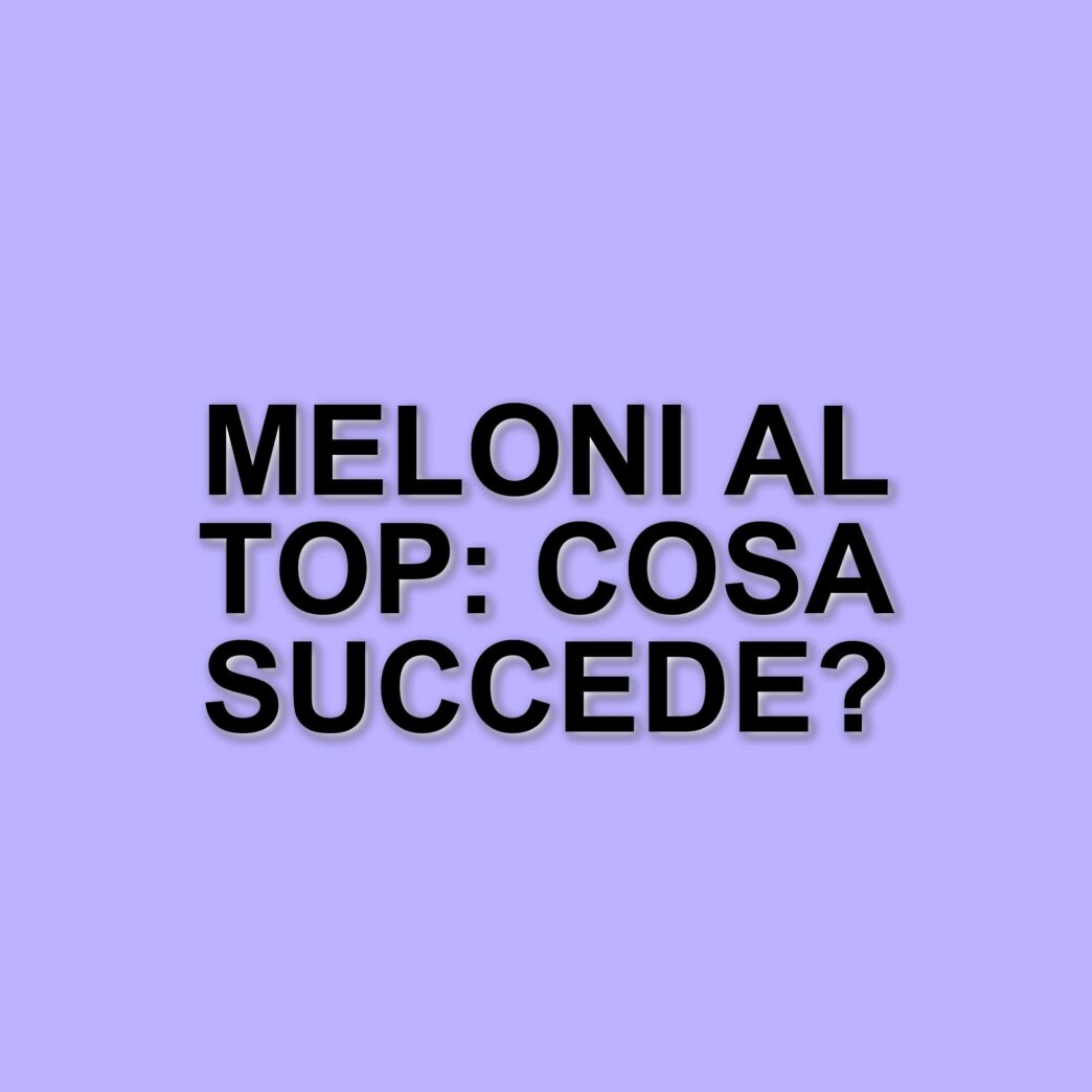 Cresce la fiducia nei leader politici italiani: Meloni al top secondo la Supermedia Youtrend/Agi