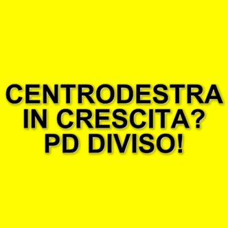 Crescita del centrodestra nei sondaggi: il PD e le divisioni interne