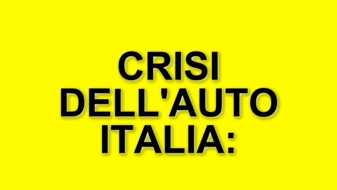 Crisi dell'auto in Italia: Stellantis e il futuro incerto di Alfa Romeo e Lancia