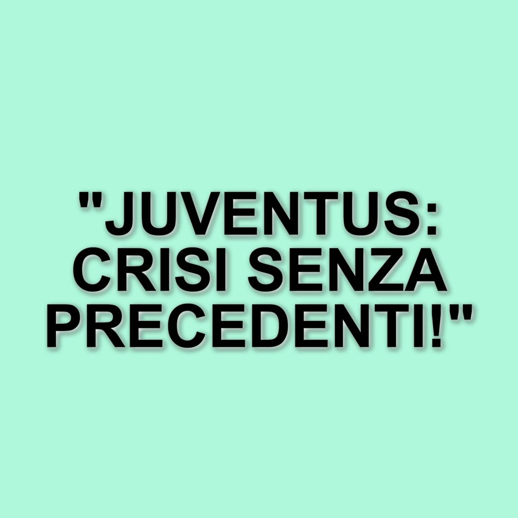 Crisi in casa Juventus: il rapporto tra Thiago Motta e la squadra è ai minimi storici