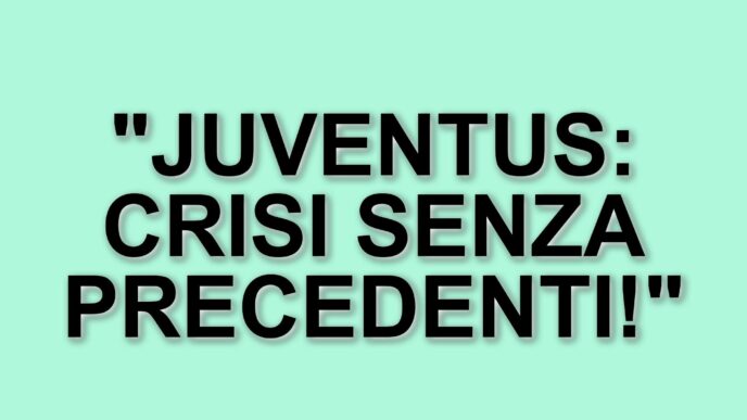 Crisi in casa Juventus: il rapporto tra Thiago Motta e la squadra è ai minimi storici